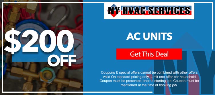 discount on air conditioning units in Manhattan, NY