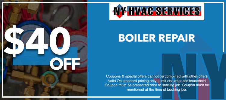discount on  boiler repair in Manhattan, NY