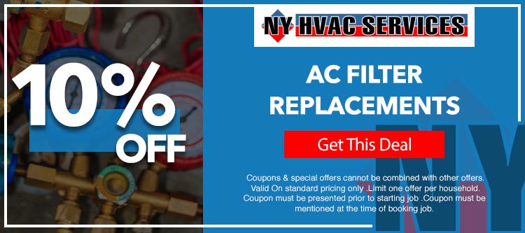 discount on filter replacement in Manhattan, NY