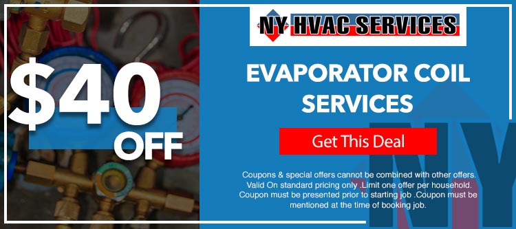 discount on evaporator coil services in Brooklyn, NY