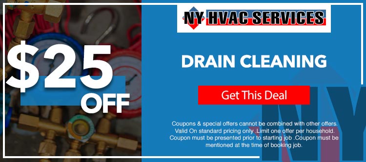 discount on drain cleaning in Manhattan, NY